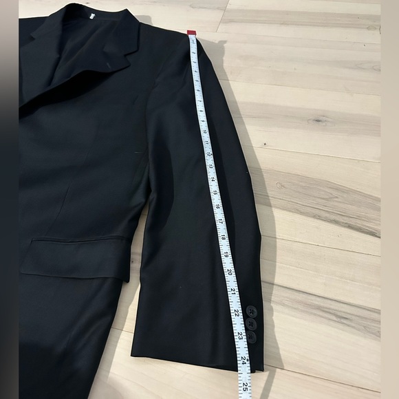 Vintage Hickey Freeman Bloomingdale’s Wool Suit Jacket Blazer 42R - Picture 10 of 13